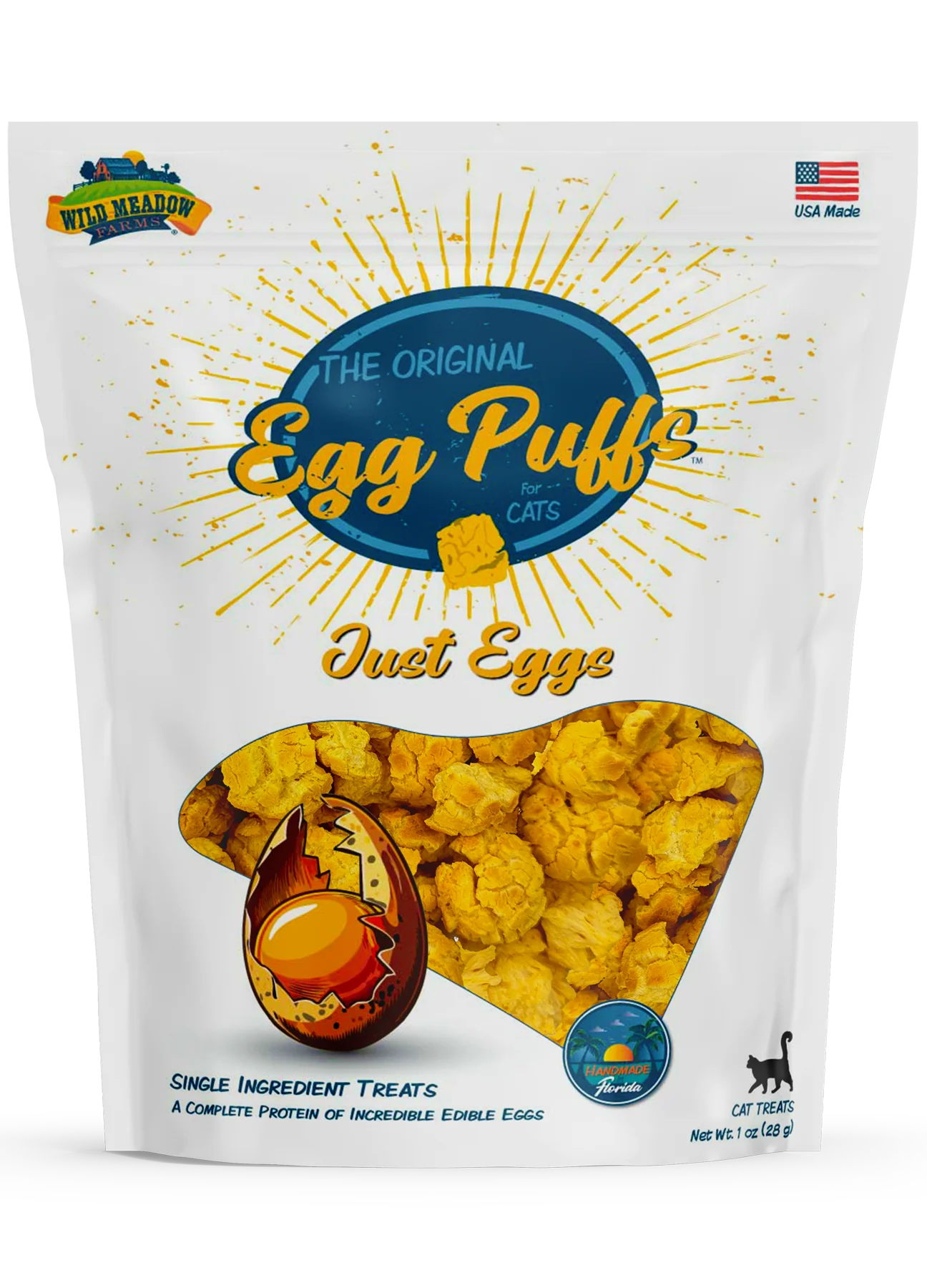 Egg Puffs for Cats