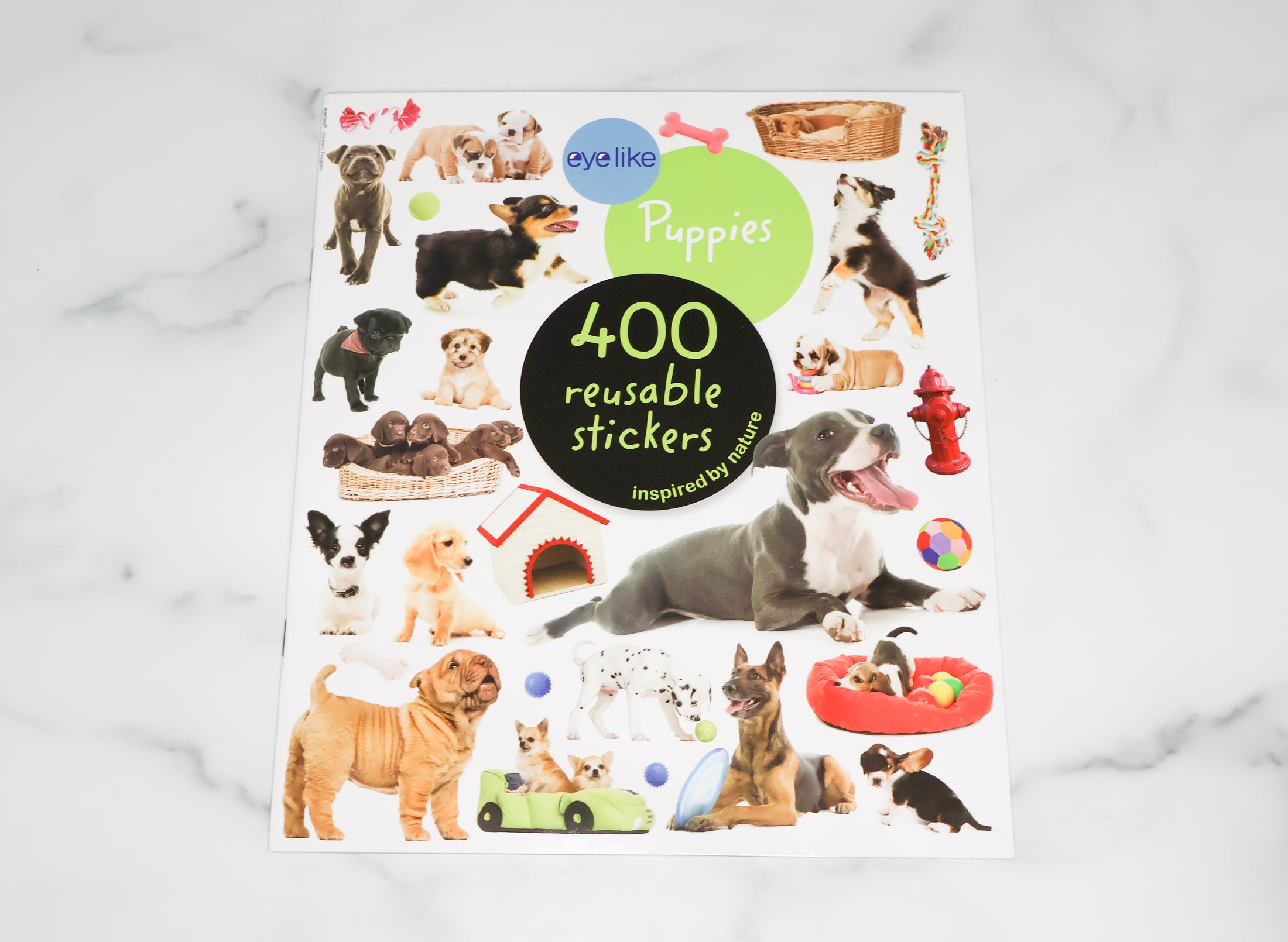 400 Reusable Stickers Book