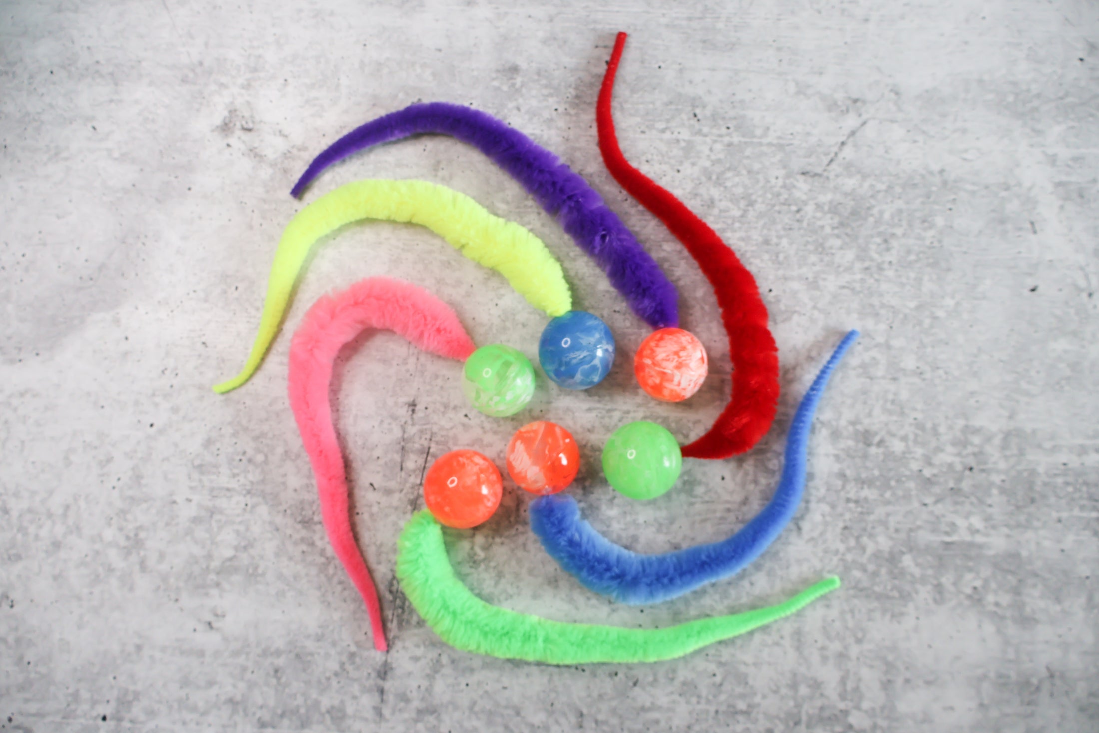 Mystery Wiggly Ball Cat Toy