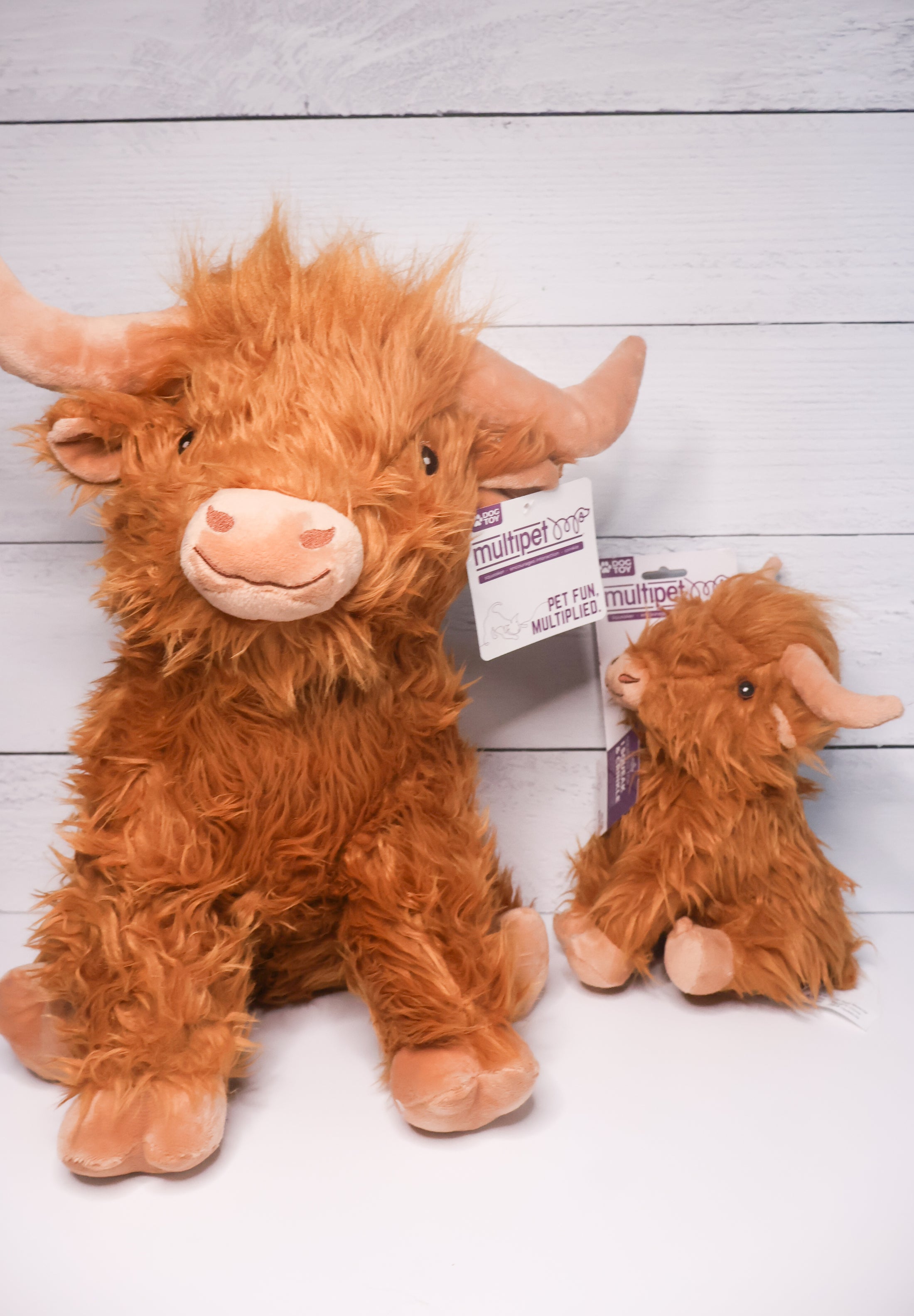 Highland Cow Dog Toy