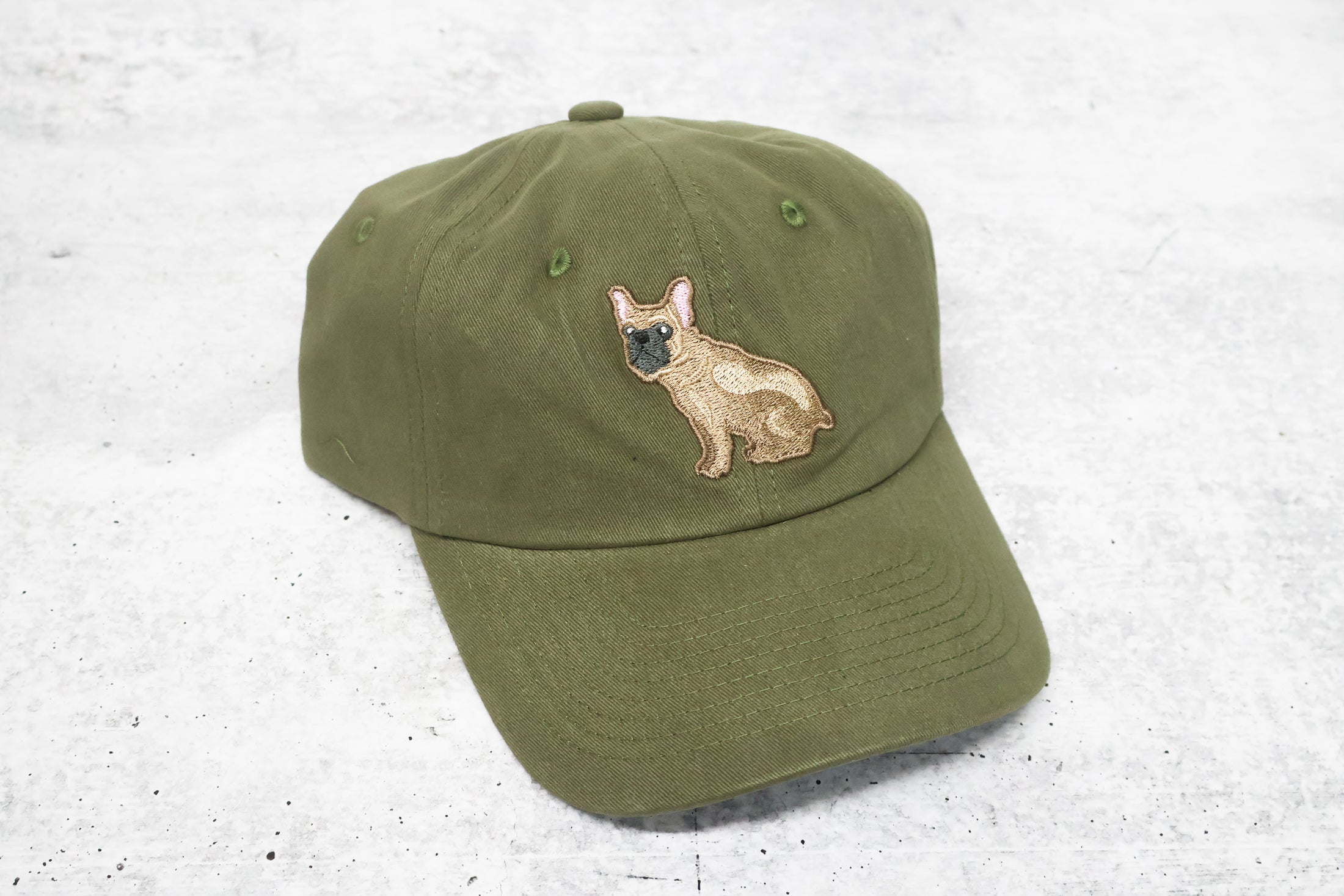 French Bulldog Embroidered Hat