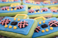 Load image into Gallery viewer, Boom Box 90's Themed Cookie
