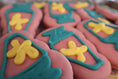 Load image into Gallery viewer, Lava Lamp 90's Themed Cookie
