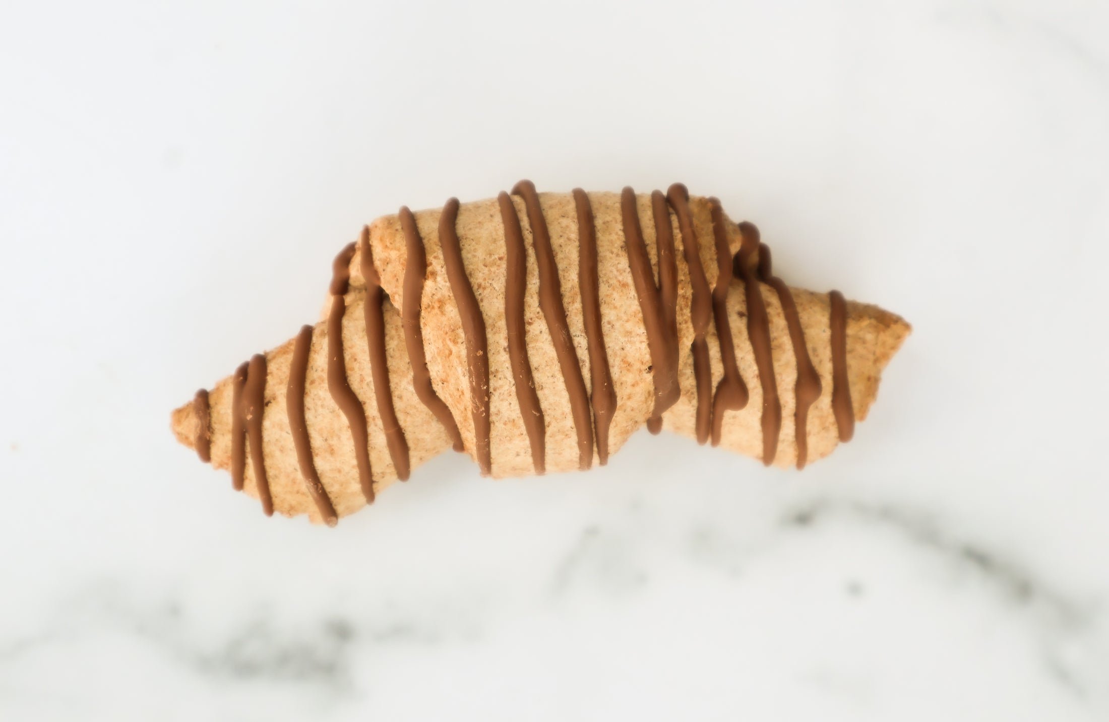 Chocolate Drizzle Croissant