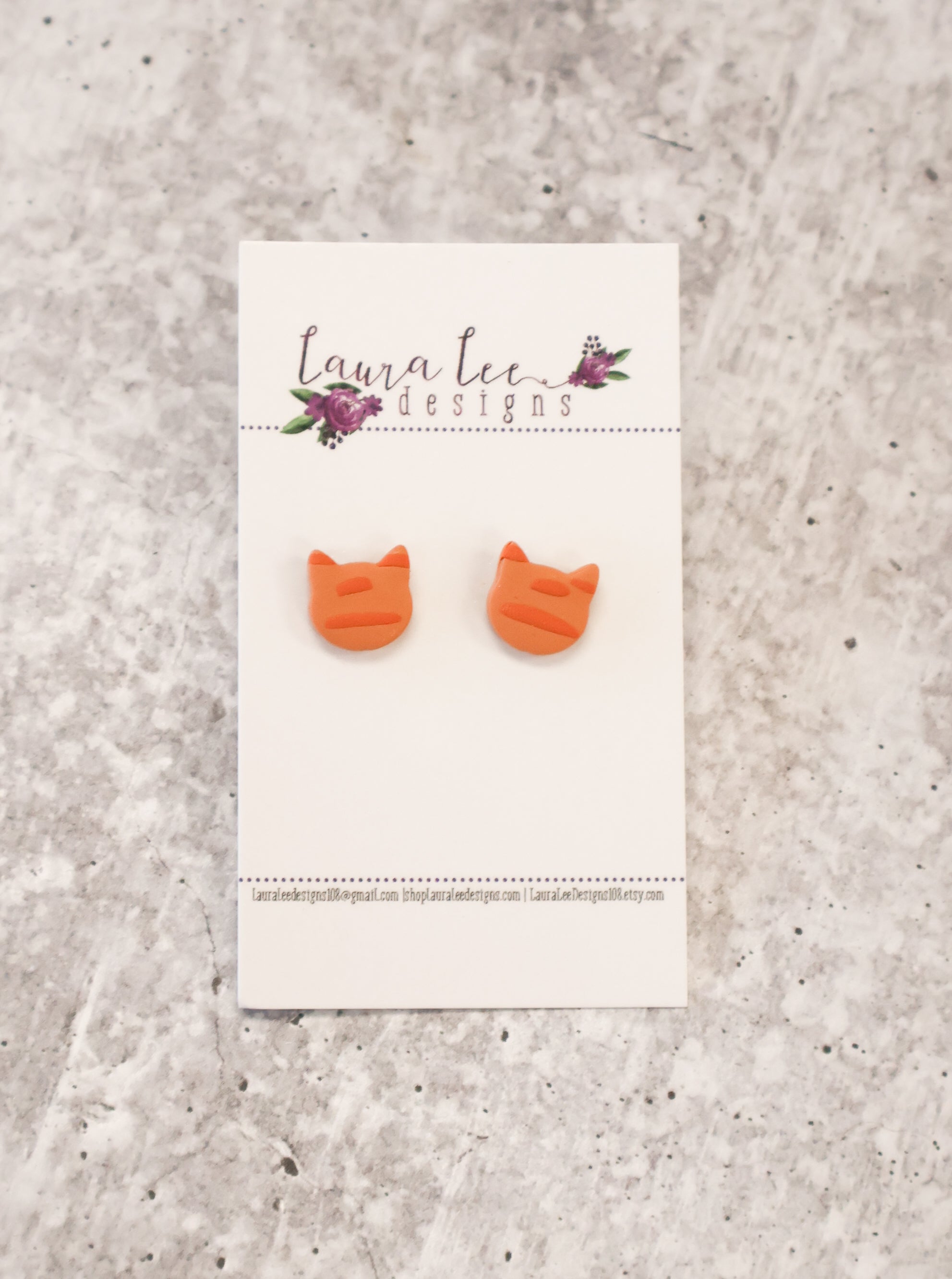 Laura Lee Designs Cat Earrings