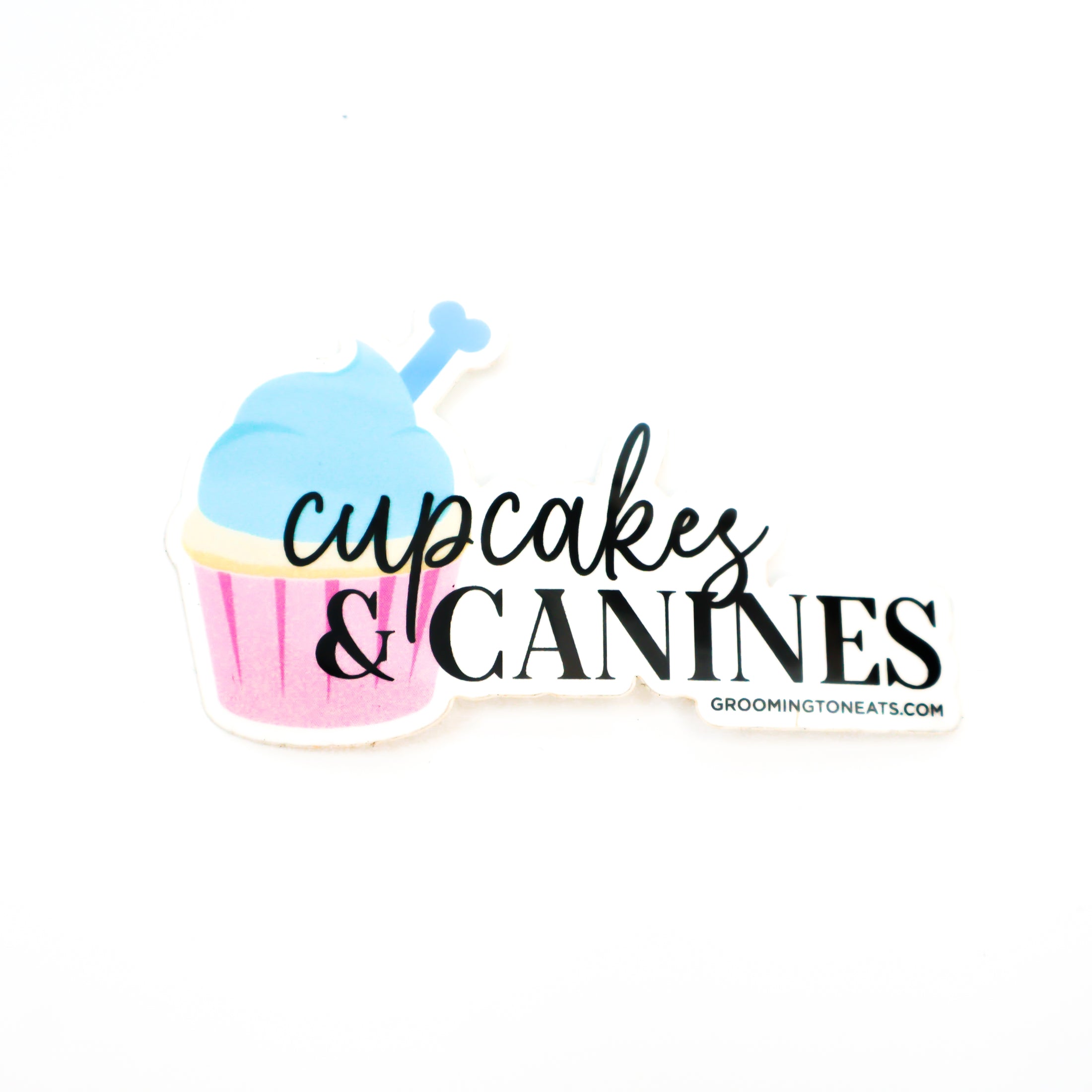 Cupcakes & Canines Sticker