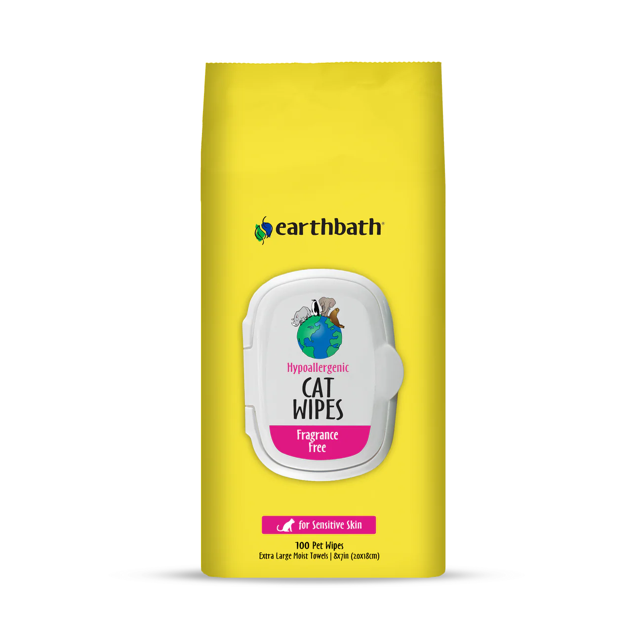 earthbath Hypoallergenic Cat Wipes