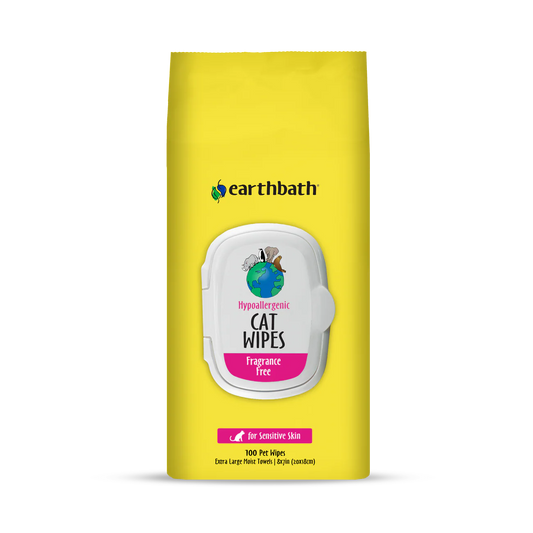 earthbath Hypoallergenic Cat Wipes