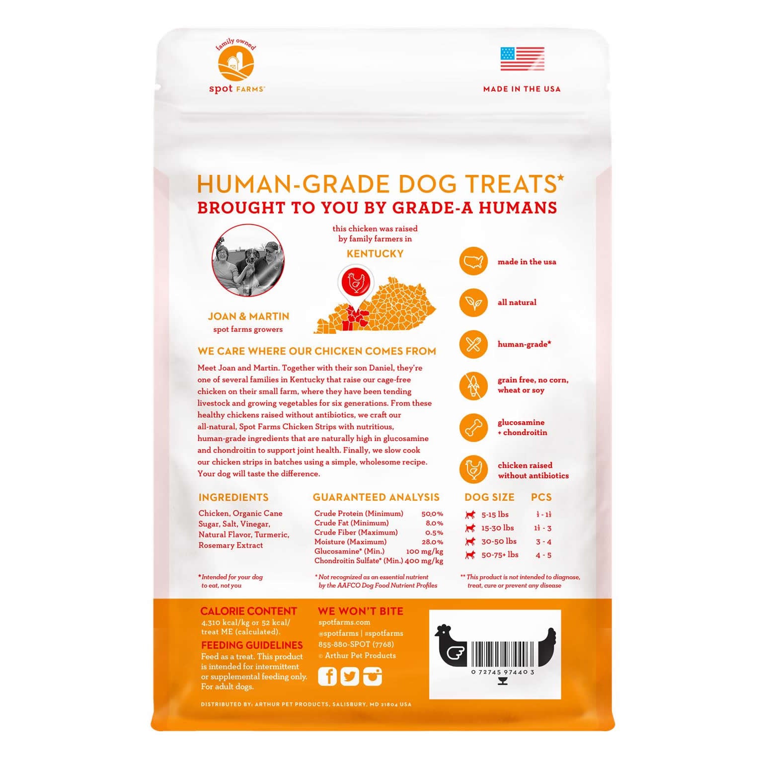 Chicken Strip with Glucosamine & Chondroitin