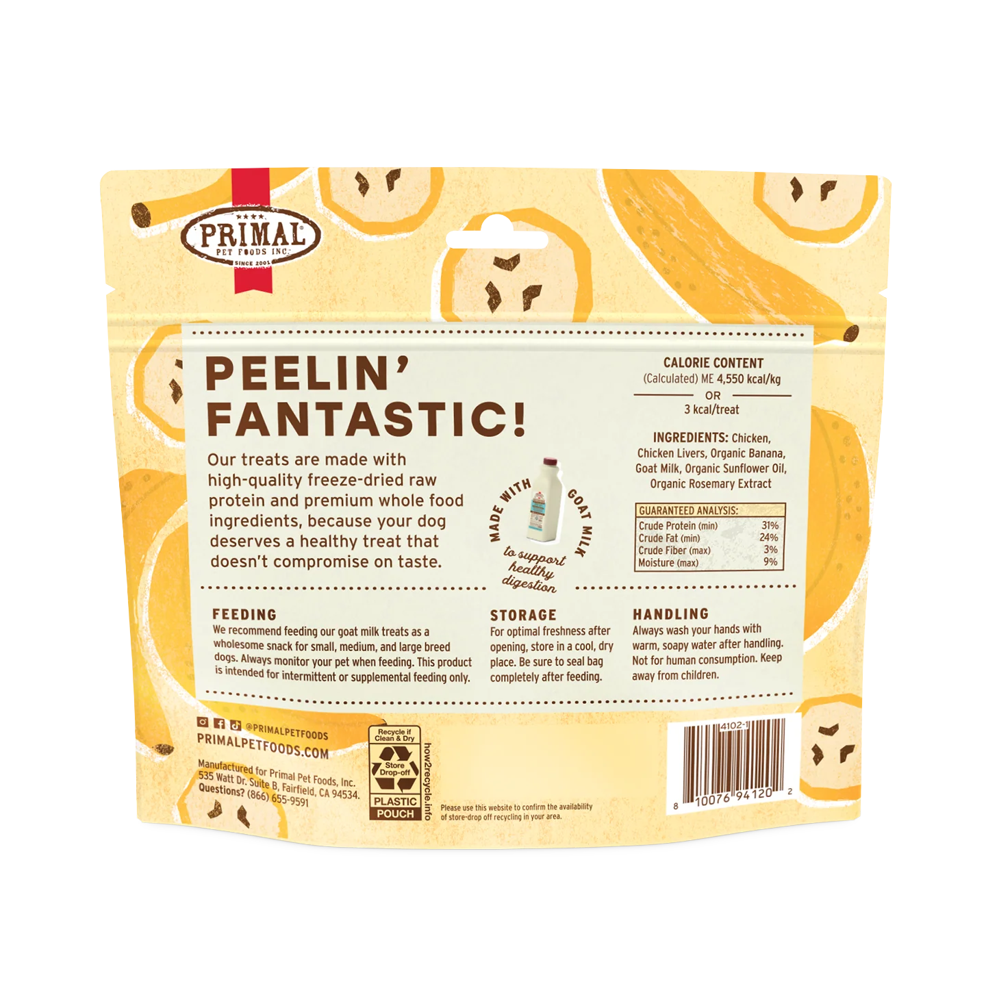 Freeze-Dried Raw Dog Treats - Peelin’ Fantastic