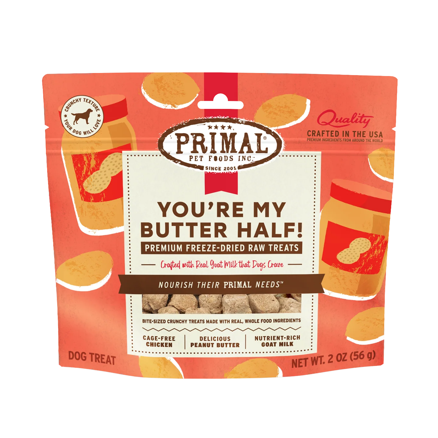 Freeze-Dried Raw Dog Treats - You're My Butter Half