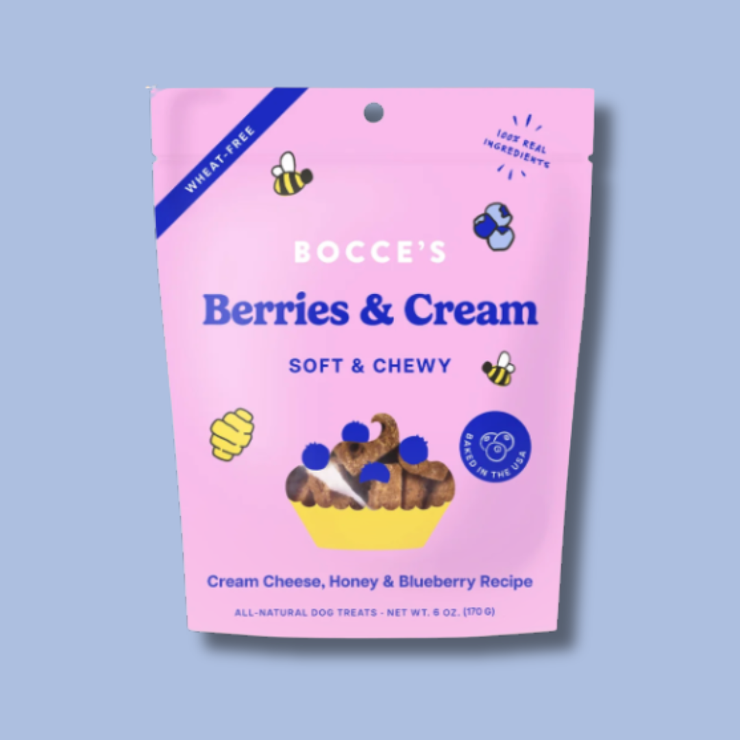 Bocce's Berries & Cream - Soft & Chewy Treats