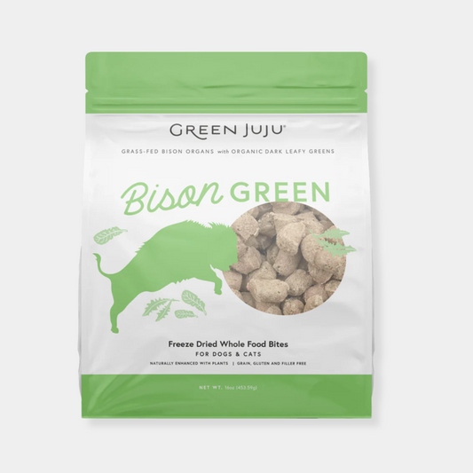 Green Juju Freeze Dried Bison Bites 6oz