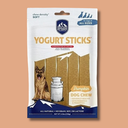 Pumpkin Yogurt Sticks
