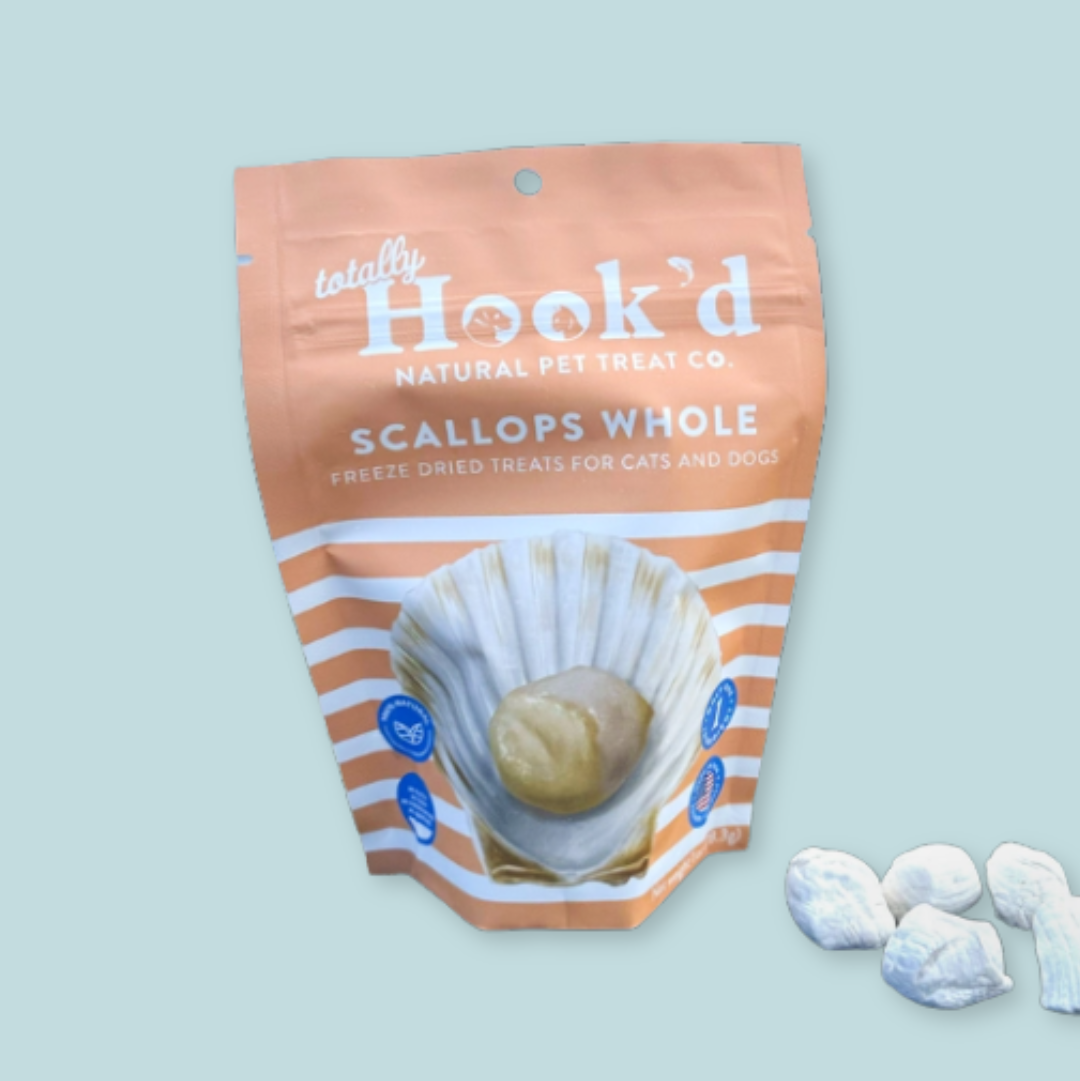 Scallops Whole Pet Treats