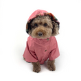 Load image into Gallery viewer, Dog Rain Jacket - Dusty Rose
