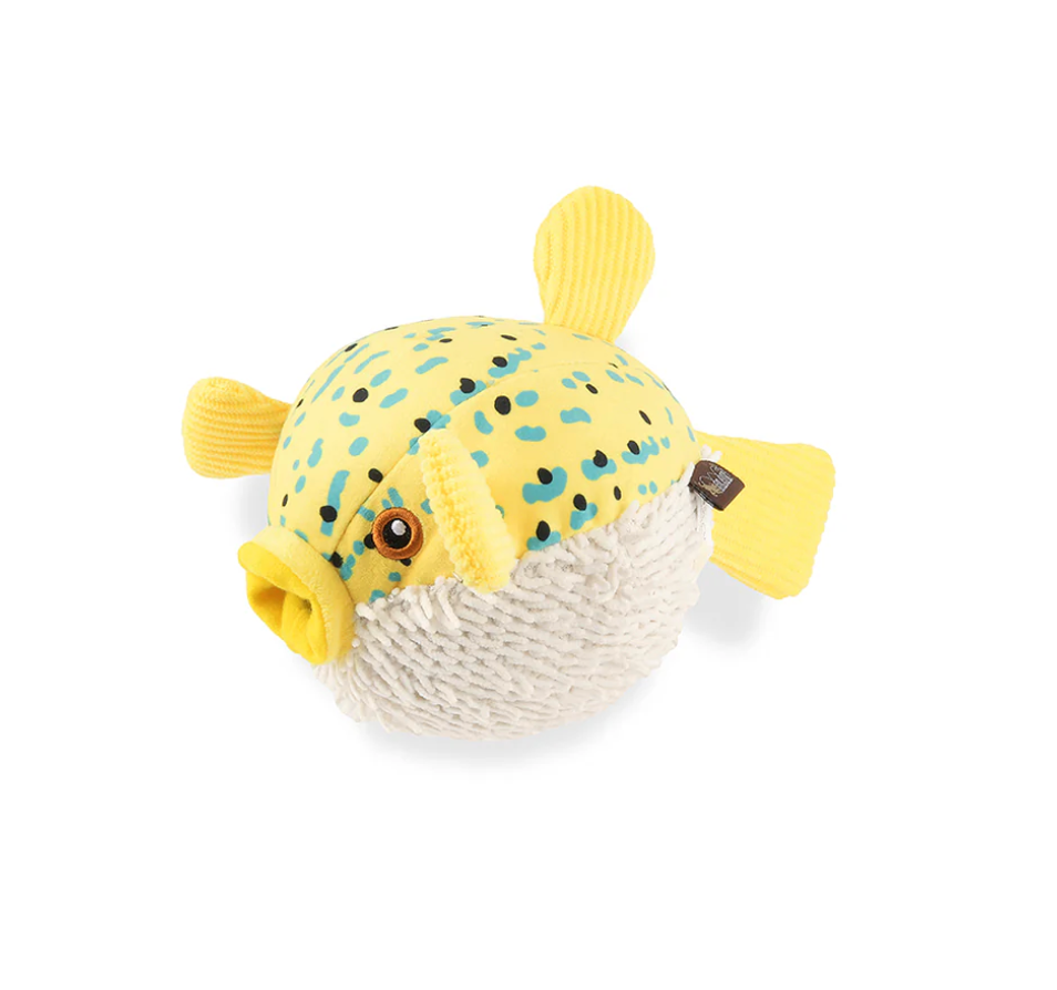 Puffer Fish Dog Toy