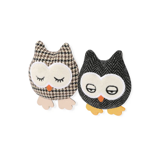 Feline Frenzy Hooti-ful Owls Cat Toy