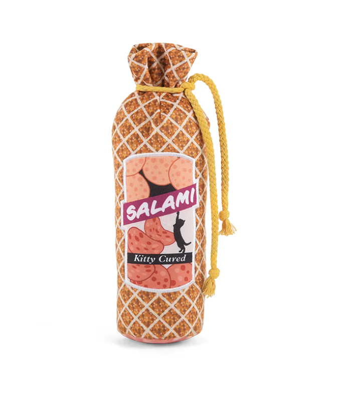 Feline Frenzy Salami Slammer Kicker Toy