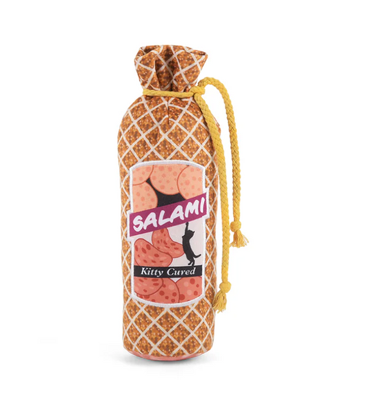 Feline Frenzy Salami Slammer Kicker Toy