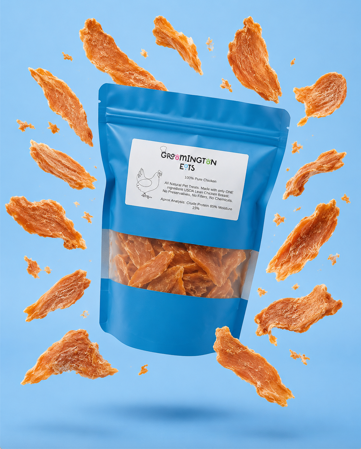 Dehydrated Chicken Breast - Groomington Eats