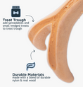 Load image into Gallery viewer, Bacon-Scented Antler Chew Dog Toy
