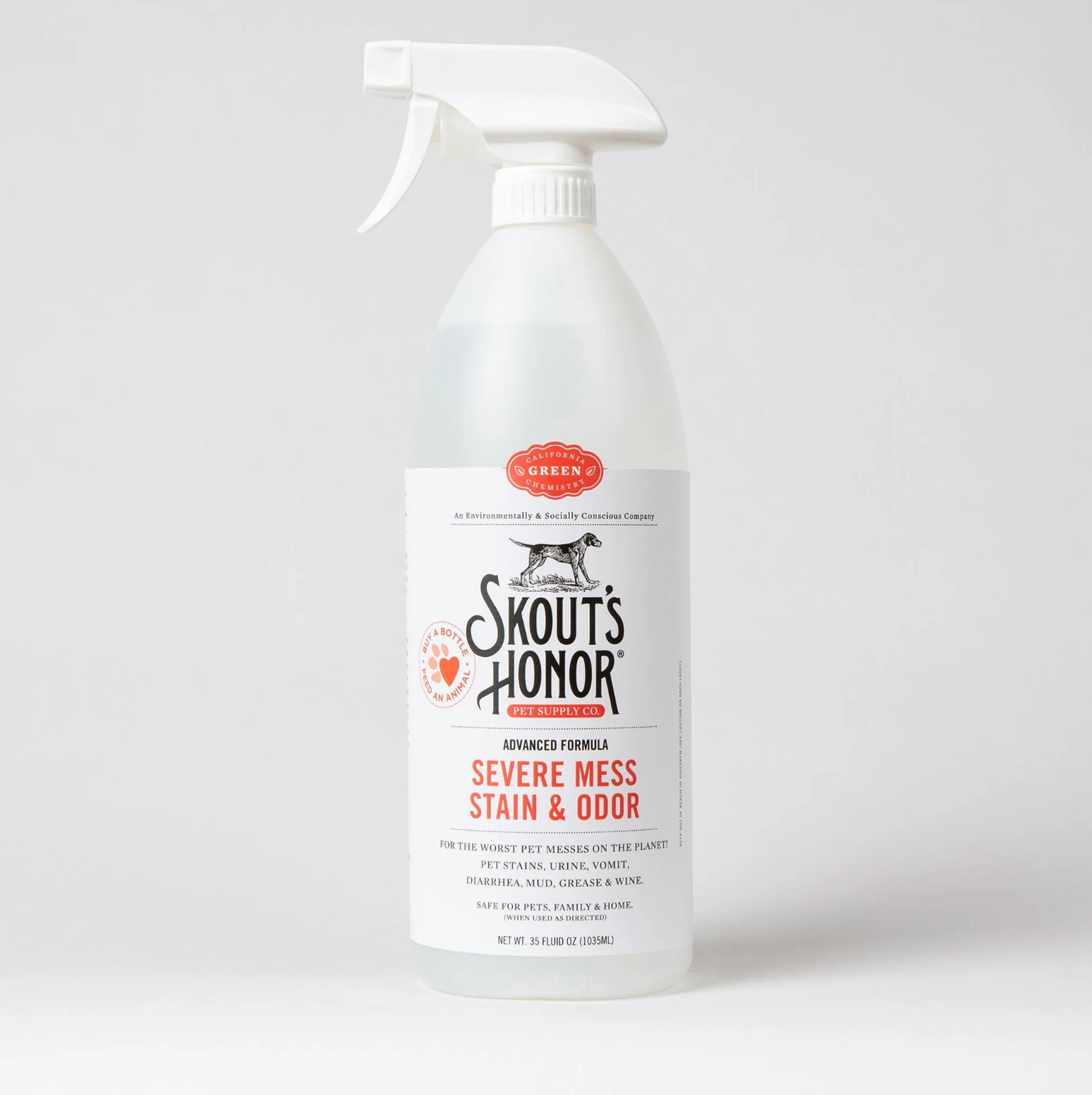 Skouts Honor - Severe Mess Stain & Odor Advanced Formula 35oz