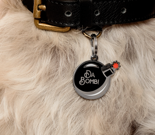 Da Bomb! Pet Id Tag