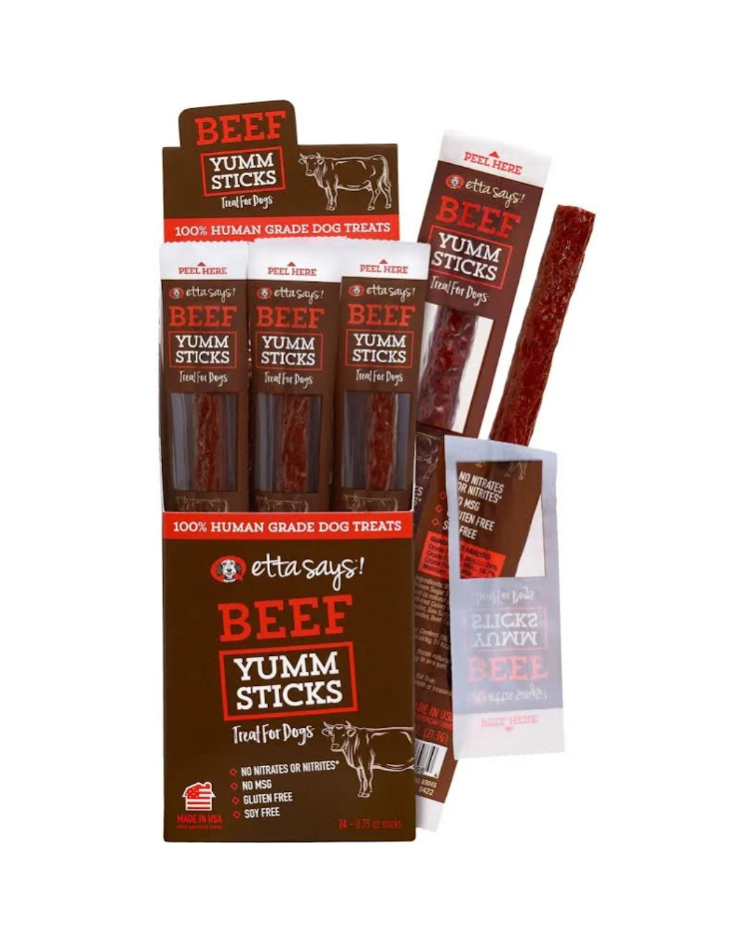 Beef Yumm Sticks - Etta Says