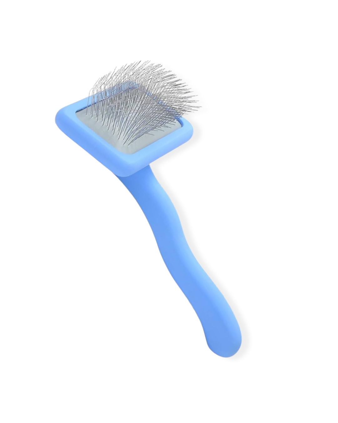 Small Blue Slicker Brush