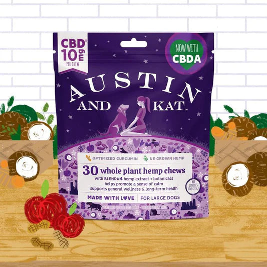 AUSTIN & KAT DOG CBD PREMIUM CHEW 10MG