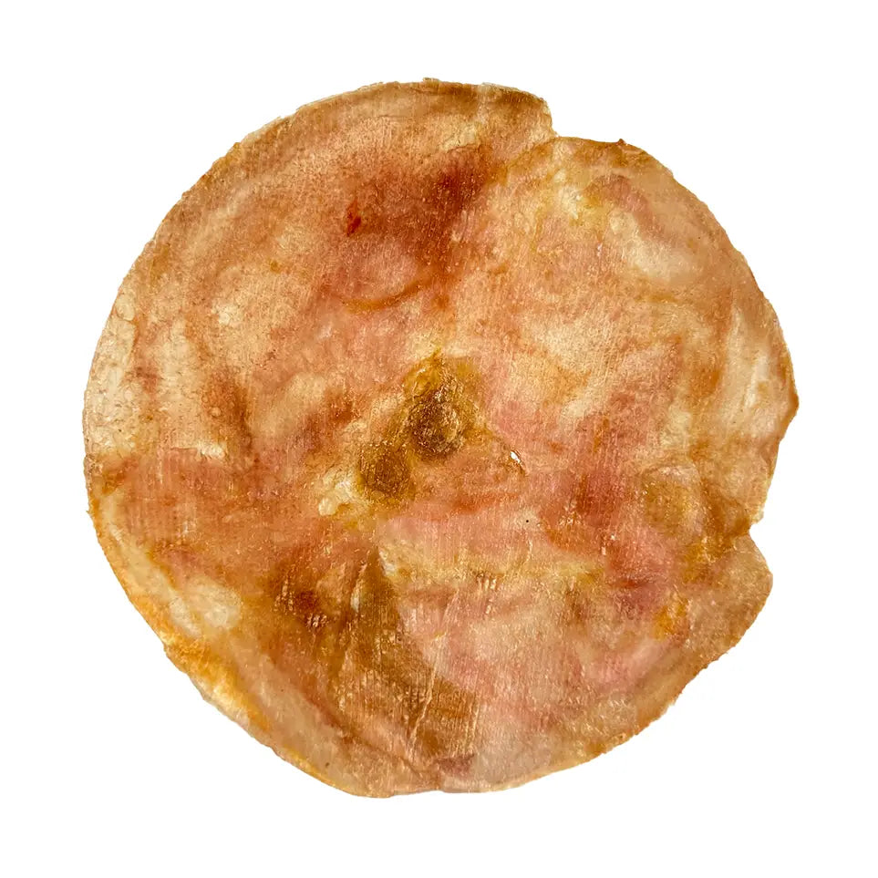 Pork Furs-Bee® - one toss and eat treat!