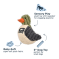 Load image into Gallery viewer, Tall Tails Duckling with Squeaker
