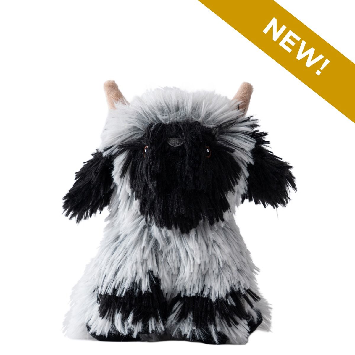 Highland Sheep with Squeaker Dog Toy