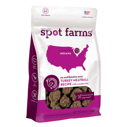 Spot Farm Turkey Meatball Recipe with Cranberries