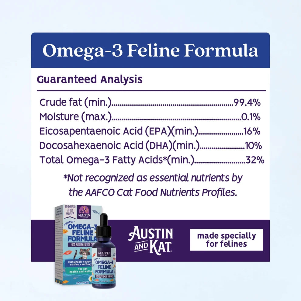 Austin & Kat - Omega-3 Feline Formula