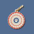 Load image into Gallery viewer, Americana Pet Id Tag
