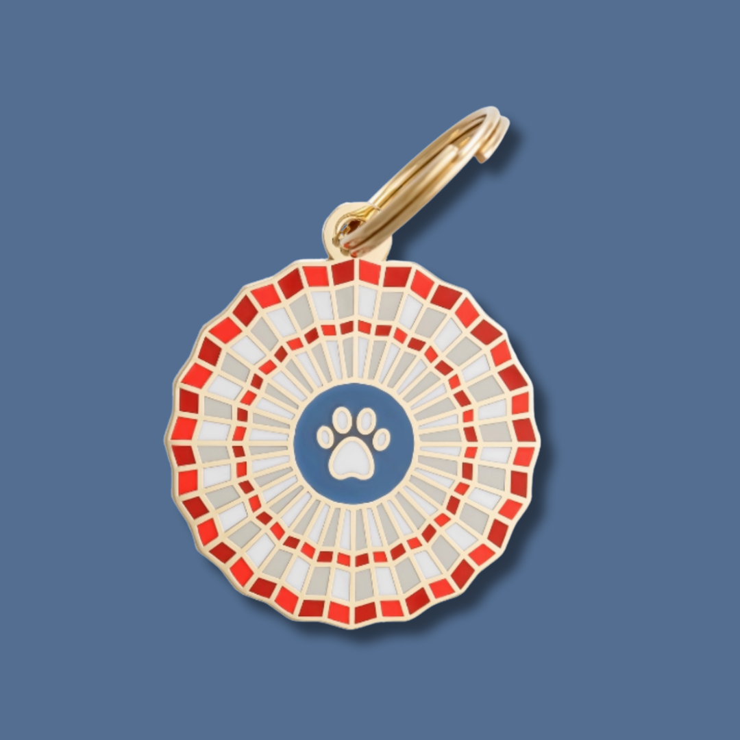 Americana Pet Id Tag