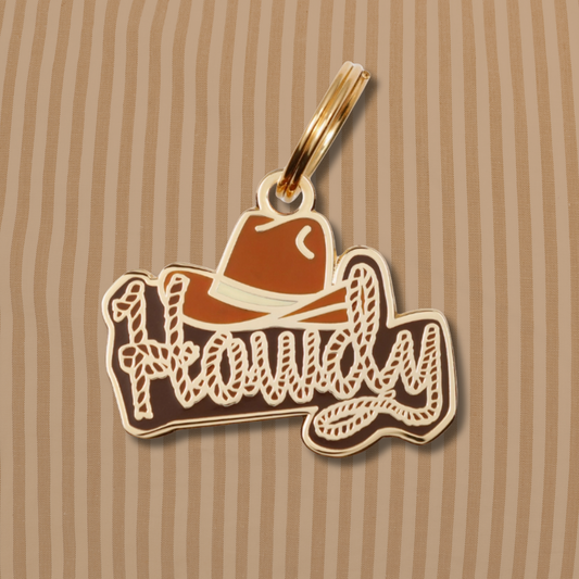Howdy Pet Id Tag