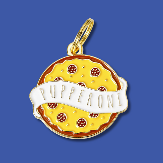 Pupperoni Pet Id Tag