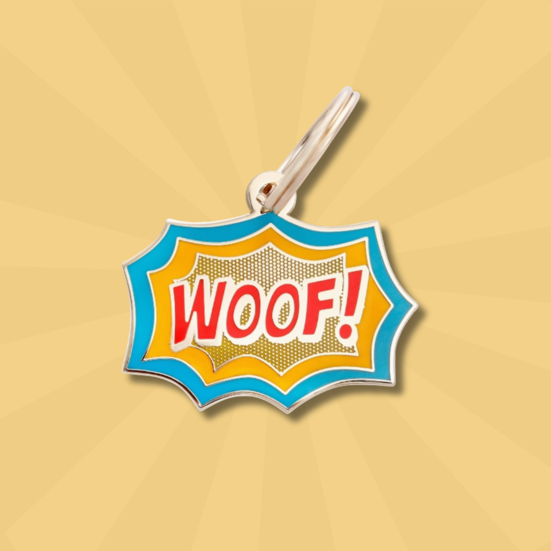 Woof! Pet Id Tag