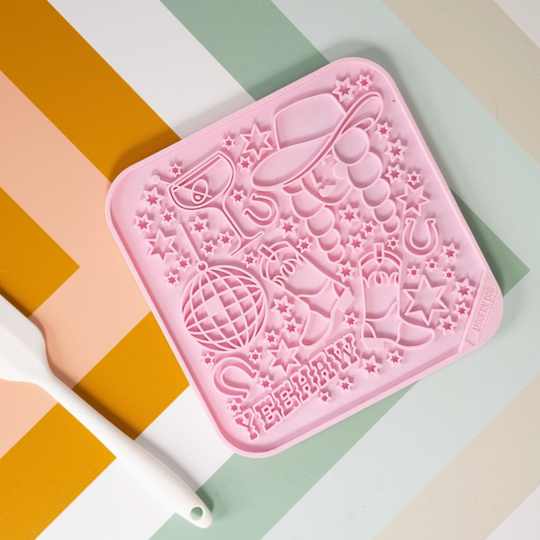 Disco Cowgirl Lick Mat