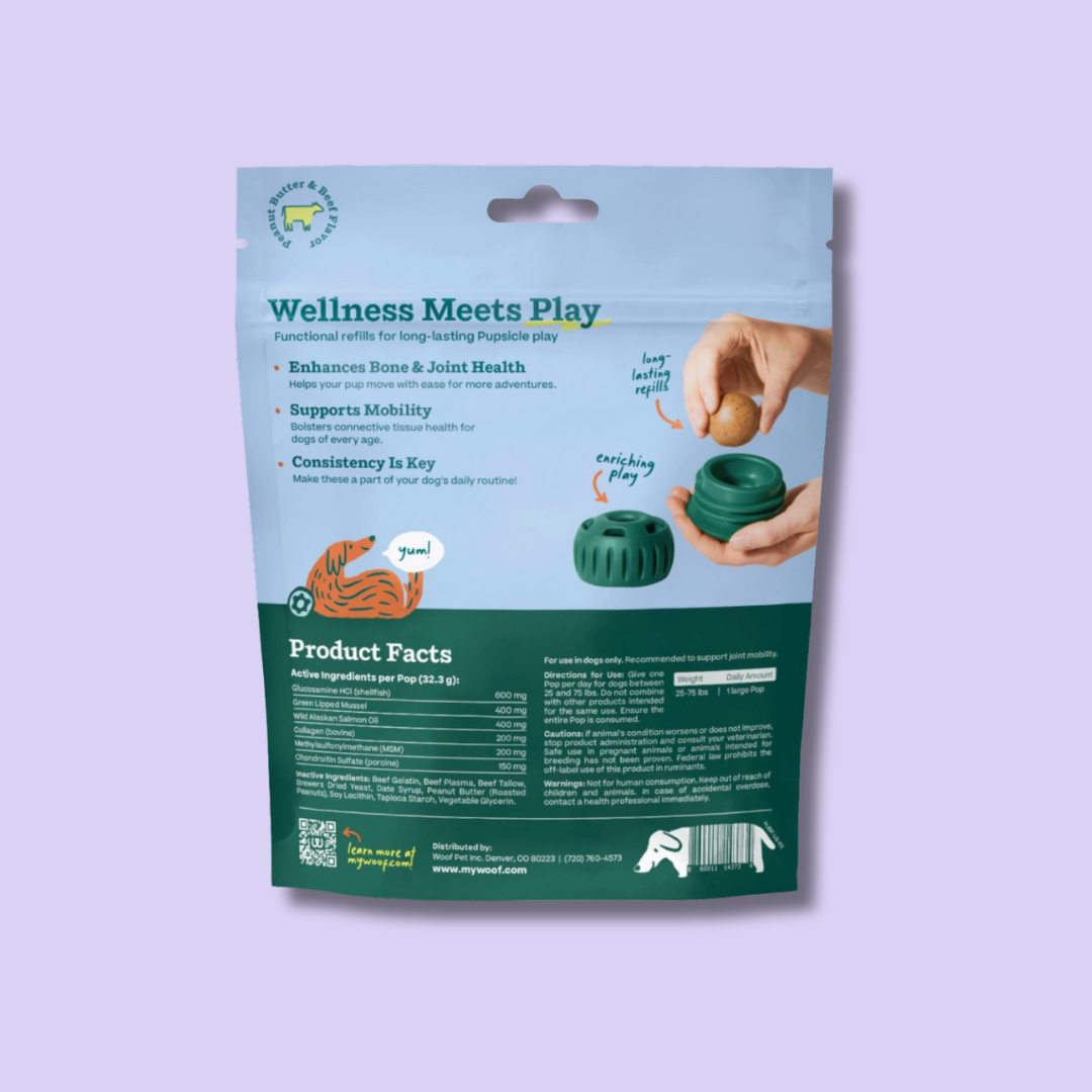 Woof Pupsicle Refills - Joint Health