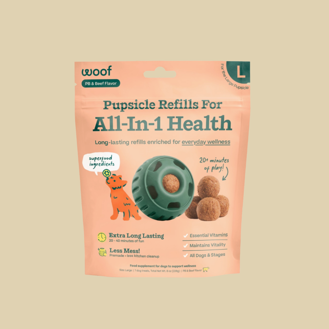 Woof Pupsicle Refills All-In-1 Health
