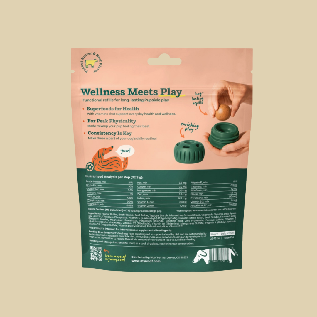 Woof Pupsicle Refills All-In-1 Health