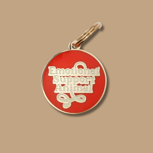 Emotional Support Animal Pet Id Tag