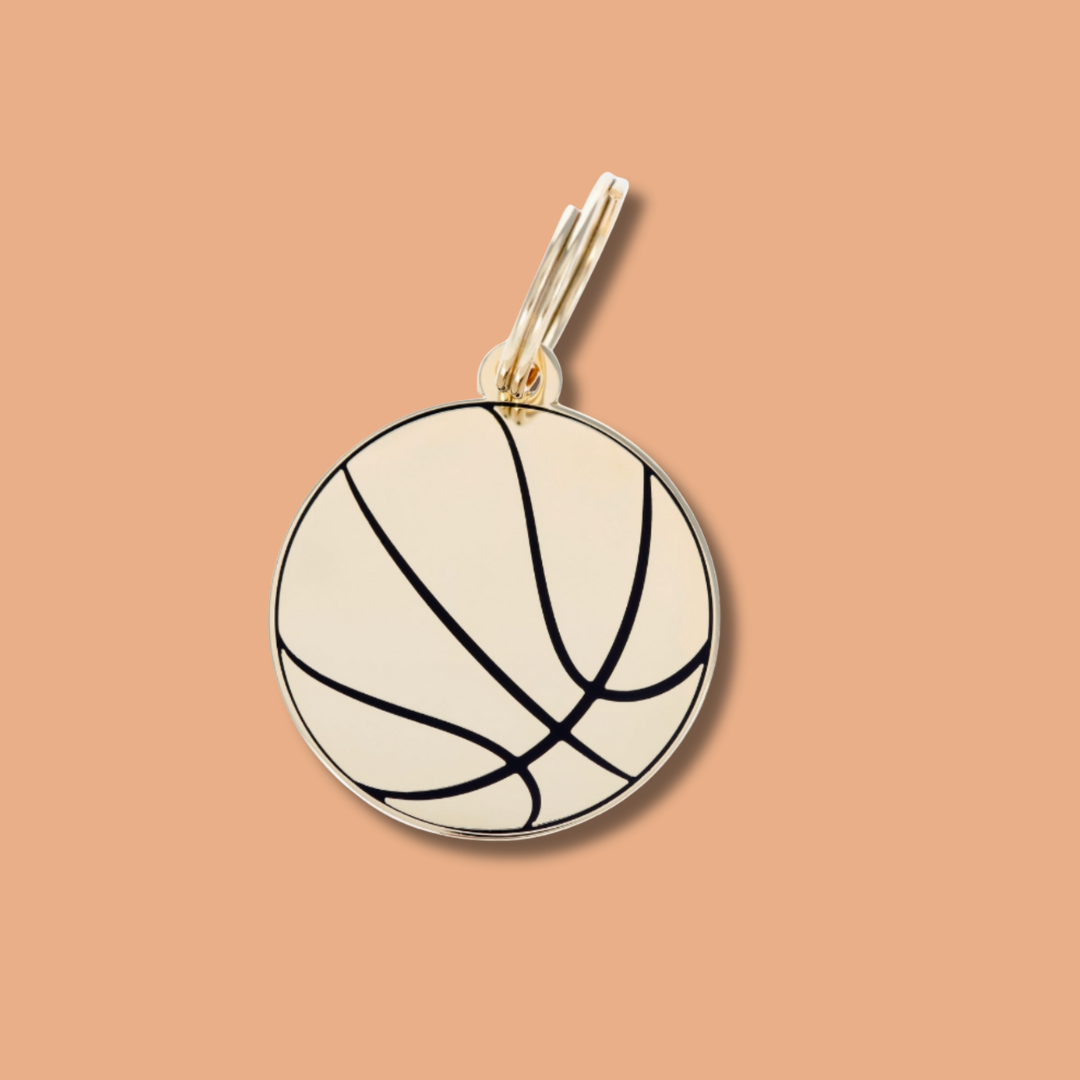 Basketball Pet Id Tag