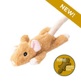 Load image into Gallery viewer, Stuffless Mouse Squeaker Dog Toy
